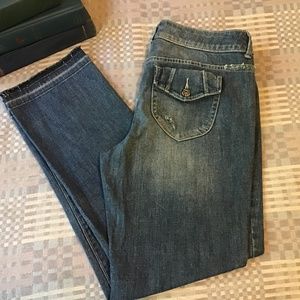 Distressed Jeans Women’s Vera Wang Size 8
